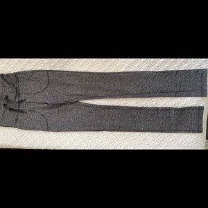 Lululemon high waisted textured grey leggings
